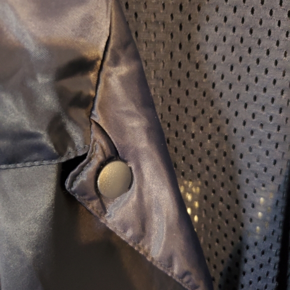 Vintage Nike Windbreaker Jacket XL  Navy Blue - Picture 8 of 8